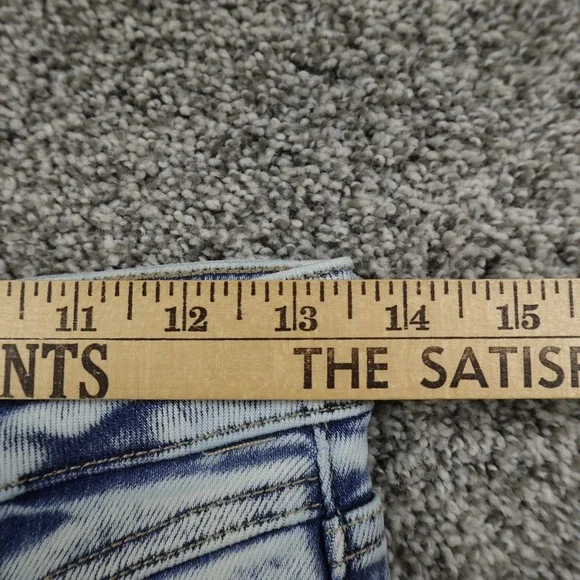 KanCan Jeans Womens 5 Blue Denim Pants High Rise Boot Flare Bell Stretch Hippie - Picture 5 of 13